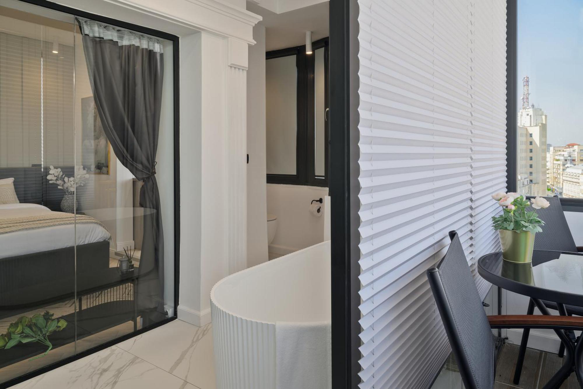City View - Luxury Apartment A - Old City - Victoriei Bukarest Exterior foto